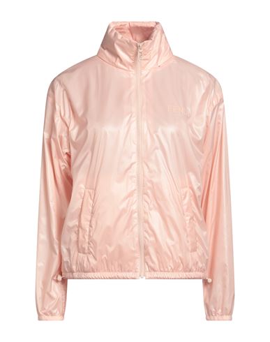 Fendi Woman Jacket Light Pink Size M Polyamide