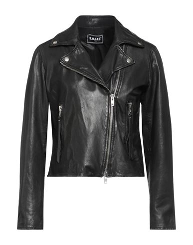 Sword 6.6.44 Woman Jacket Black Size 12 Soft Leather