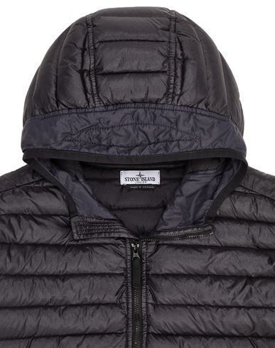 Stone island jacket hot sale black mens