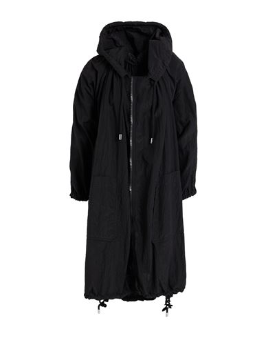 Dondup Woman Overcoat & Trench Coat Black Size 6 Polyamide