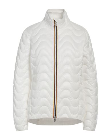 K-way Jacket  Woman Color Beige In White