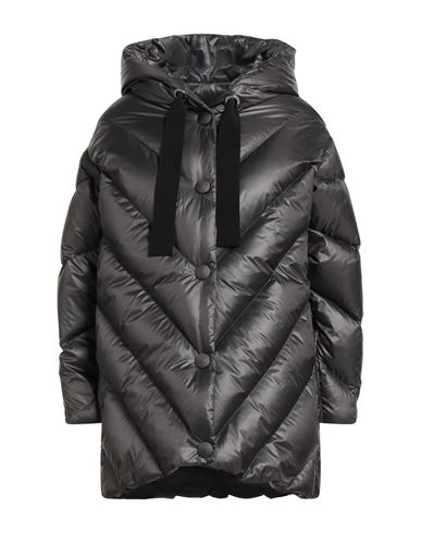 Annie Paris Woman Puffer Taupe Size 10 Polyamide In Gray
