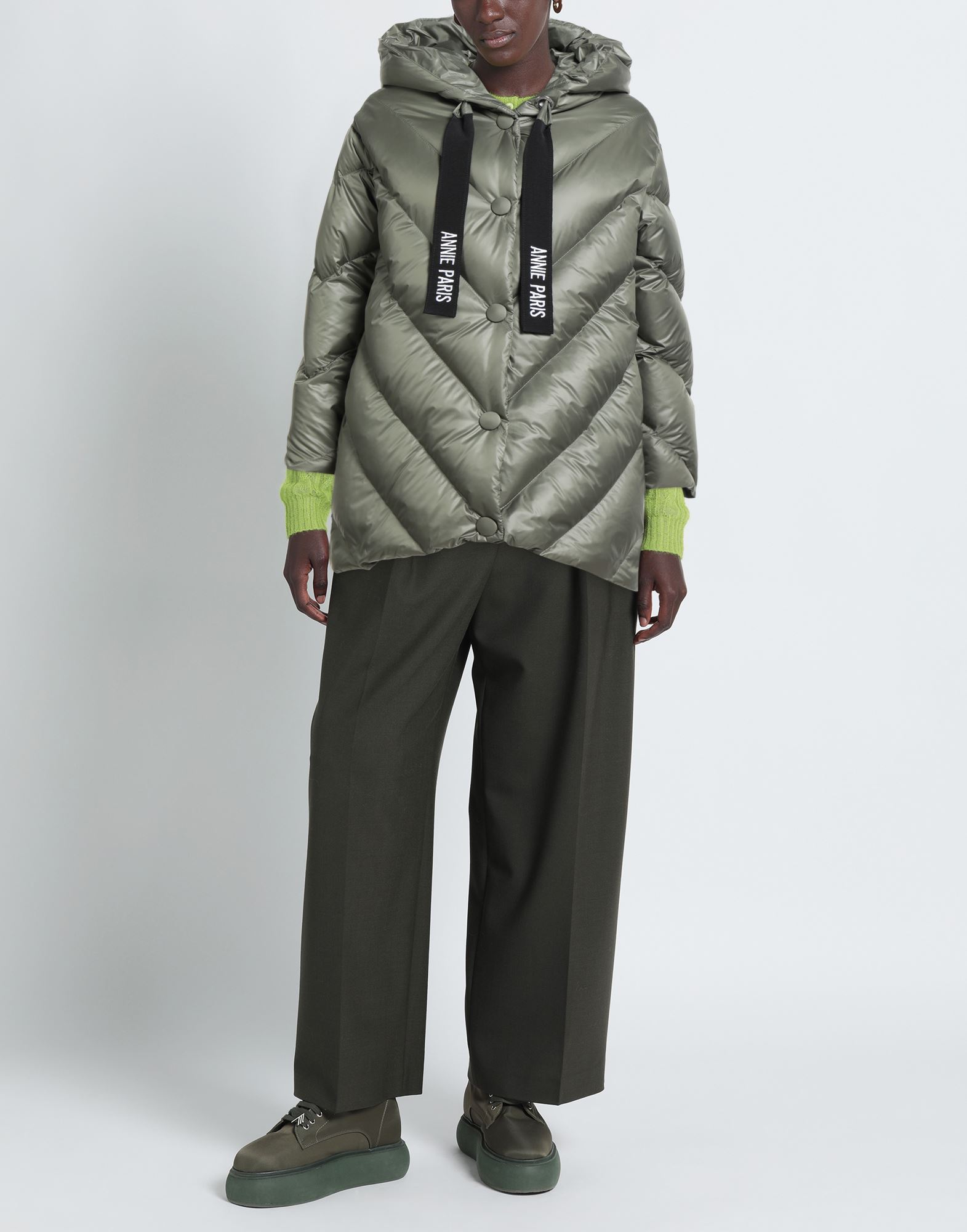  Annie Paris - Jacken & Mäntel - Pufferjacken & Daunenjacken - On Yoox.com 