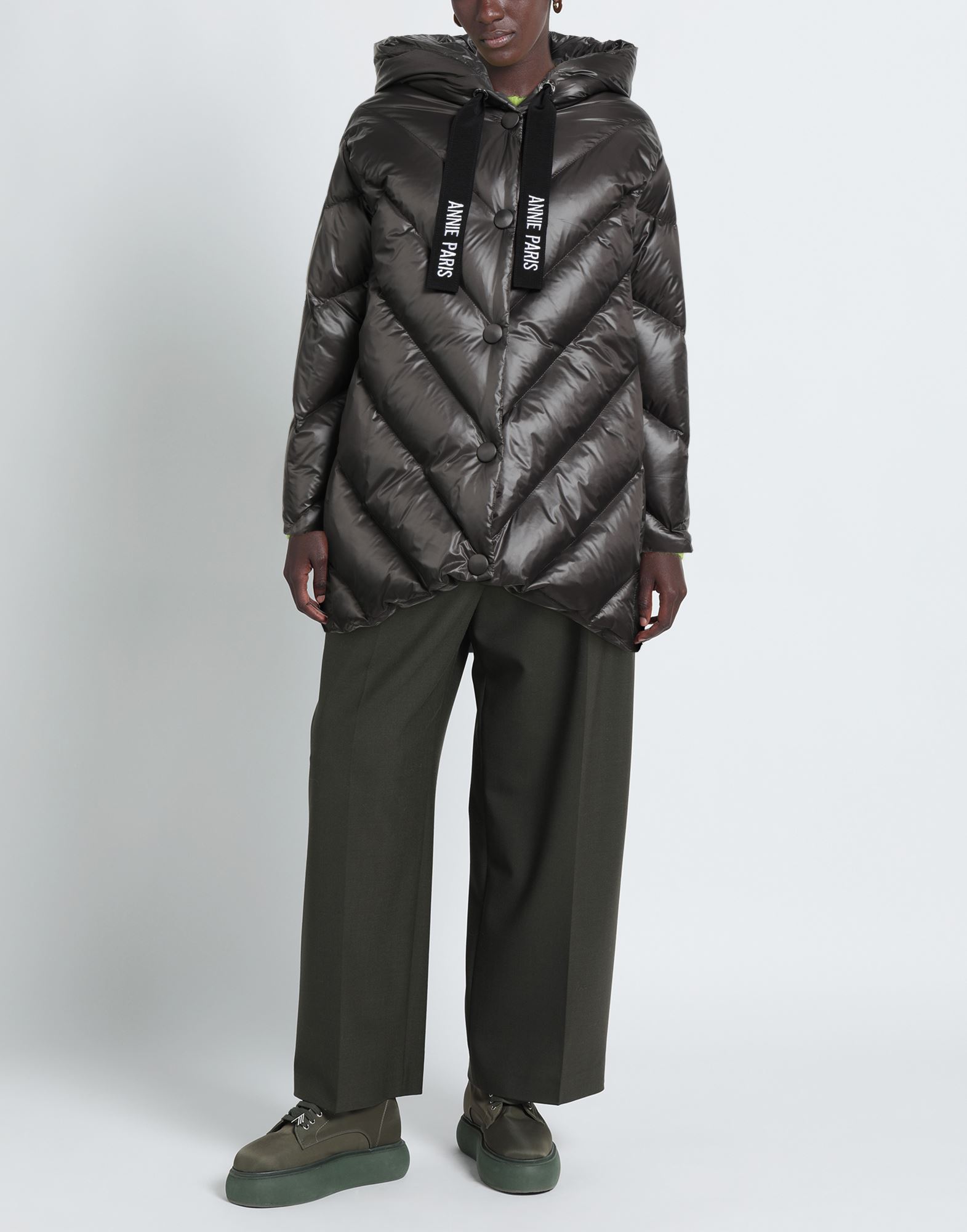  Annie Paris - Jacken & Mäntel - Pufferjacken & Daunenjacken - On Yoox.com 
