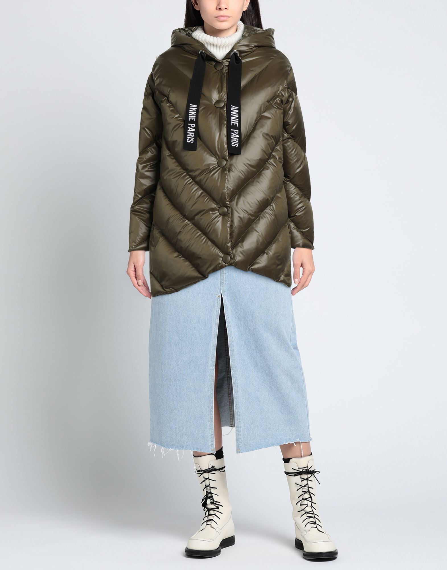  Annie Paris - Jacken & Mäntel - Pufferjacken & Daunenjacken - On Yoox.com 