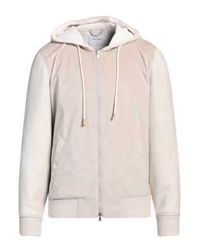 Gran Sasso Man Jacket Grey Size 40 Virgin Wool, Polyester, Polyurethane In Neutral