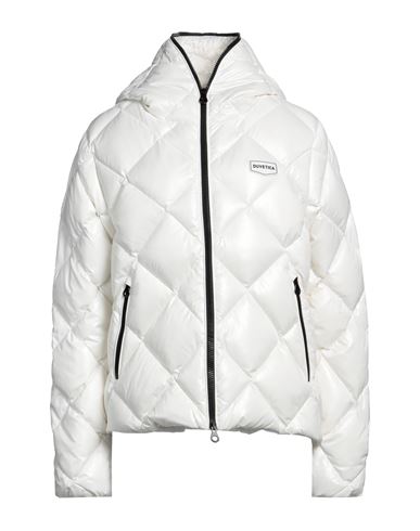 DUVETICA DUVETICA WOMAN DOWN JACKET IVORY SIZE 8 POLYAMIDE