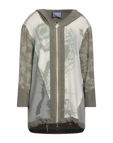 Elisa Cavaletti By Daniela Dallavalle Woman Jacket Military Green Size 6 Modal, Polyester, Viscose, In Green