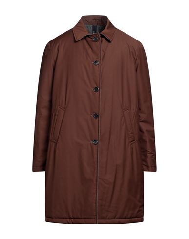 Lardini Man Coat Brown Size 42 Cashmere, Polyester, Viscose