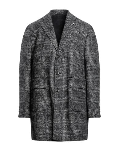 L.b.m 1911 L. B.m. 1911 Man Coat Grey Size 40 Polyester, Acrylic, Wool