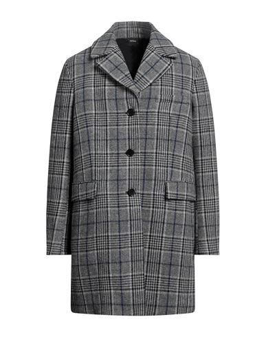 Man Coat Beige Size 44 Polyester, Viscose