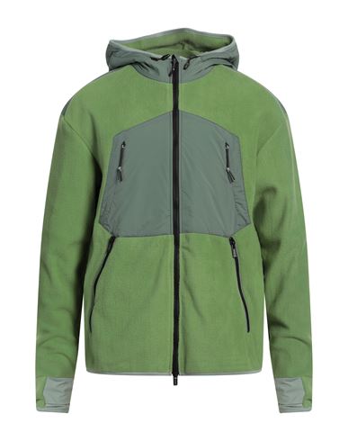Krakatau Man Jacket Green Size L Nylon, Sorona, Polyester