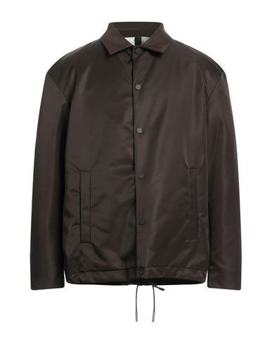 Low Brand Man Jacket Dark Brown Size 4 Polyamide