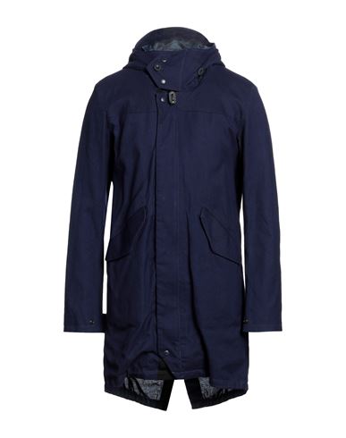 Spiewak Man Coat Navy Blue Size L Cotton