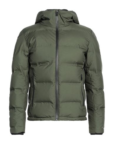 Shop Zadig & Voltaire Man Puffer Military Green Size Xs Polyamide, Polyester, Elastane