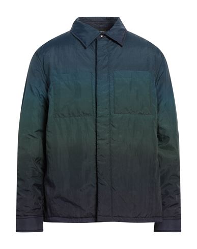 Emporio Armani Man Jacket Green Size Xxxl Polyamide