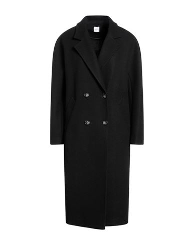 Eleonora Stasi Woman Coat Black Size 8 Polyester