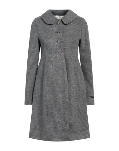 Emma & Gaia Woman Coat Grey Size 6 Wool, Acrylic