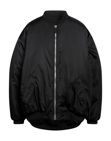 Shop Prada Man Jacket Black Size M Polyamide, Virgin Wool, Elastane