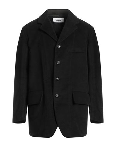Mauro Grifoni Man Coat Black Size 40 Cotton