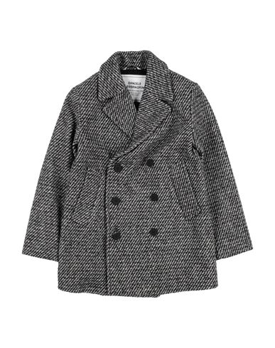 Daniele Alessandrini Babies'  Toddler Girl Coat Grey Size 4 Polyester, Wool