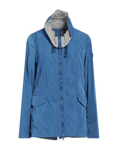 Peuterey Woman Jacket Pastel Blue Size 6 Polyester