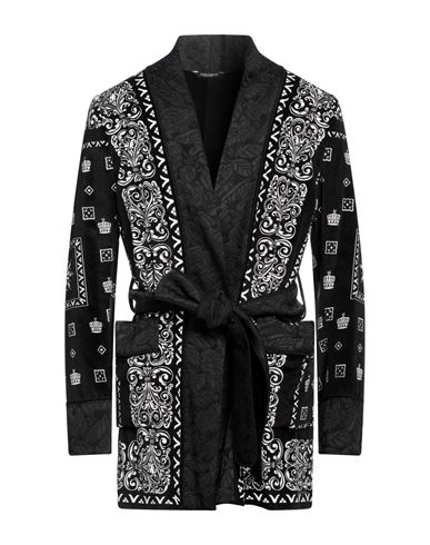 Dolce & Gabbana Man Blazer Black Size 34 Cotton, Polyester, Acrylic, Viscose, Elastane