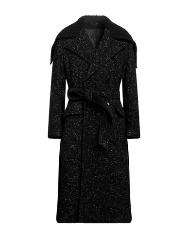 Dolce & Gabbana Man Coat Black Size 46 Wool, Alpaca Wool, Nylon, Cotton