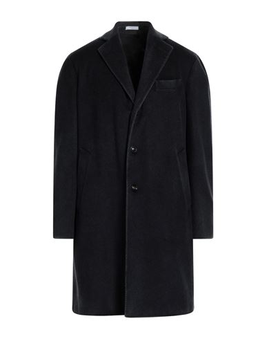 Boglioli Man Coat Charcoal Size 44 Cashmere In Blue