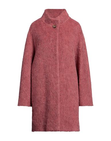 Cinzia Rocca Woman Coat Pastel Pink Size 10 Acrylic, Polyester, Wool, Alpaca Wool, Polyamide