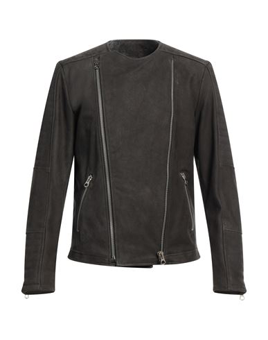 Masterpelle Man Jacket Steel Grey Size Xxl Soft Leather