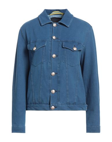 Jacob Cohёn Woman Denim Outerwear Blue Size Xs Cotton, Polyester, Elastane