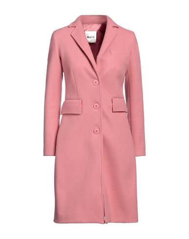 Kate By Laltramoda Woman Coat Pink Size 12 Polyester