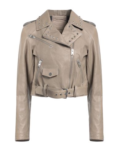 Shop Masterpelle Woman Jacket Dove Grey Size 10 Soft Leather