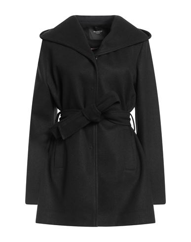 Markup Woman Coat Black Size L Polyester