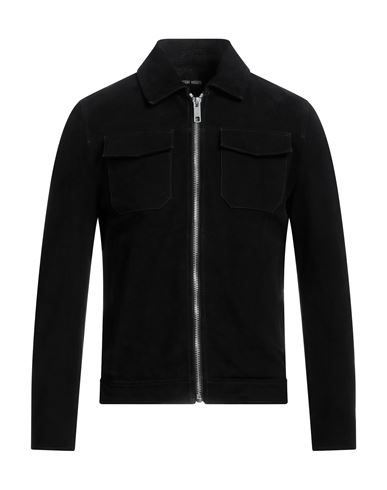 Antony Morato Man Jacket Black Size 36 Soft Leather