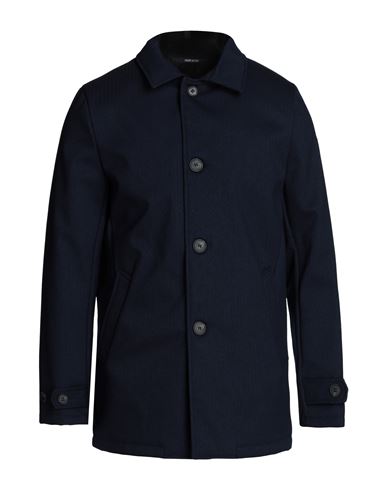 Shop Homeward Clothes Man Coat Midnight Blue Size Xxl Polyester