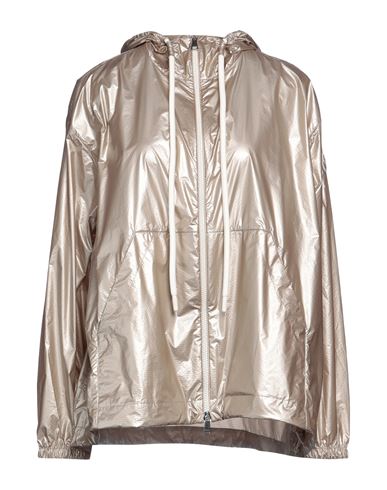 Moncler Woman Jacket Platinum Size 1 Polyamide In Grey