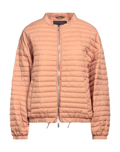 Moorer Woman Puffer Sand Size 6 Polyamide, Polyurethane In Beige