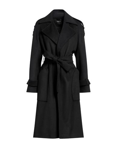 Emy-ò Female Woman Coat Black Size 12 Polyester
