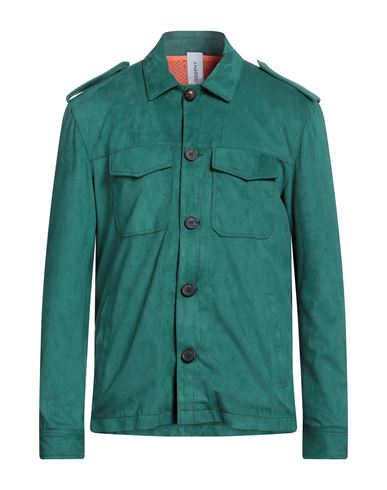 Stilosophy Man Jacket Emerald Green Size L Polyester, Elastane
