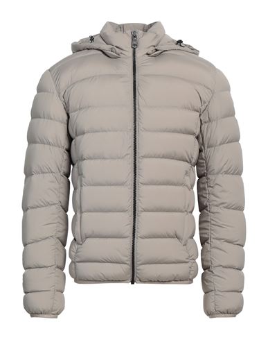 Colmar Man Puffer Light Grey Size 46 Polyamide, Elastane In Grey