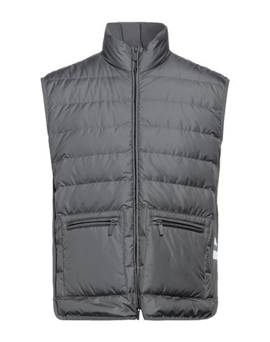 Thom Browne Man Down Jacket Lead Size 3 Polyester In Grey