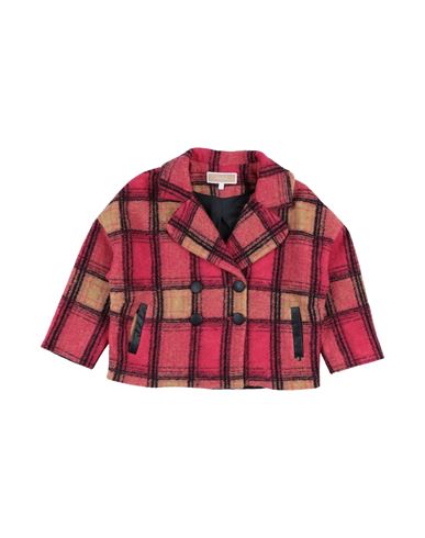 Shop Kocca Toddler Girl Coat Fuchsia Size 6 Wool, Polyester, Elastane In Pink