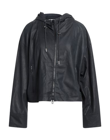 Drome Woman Jacket Midnight Blue Size M Lambskin