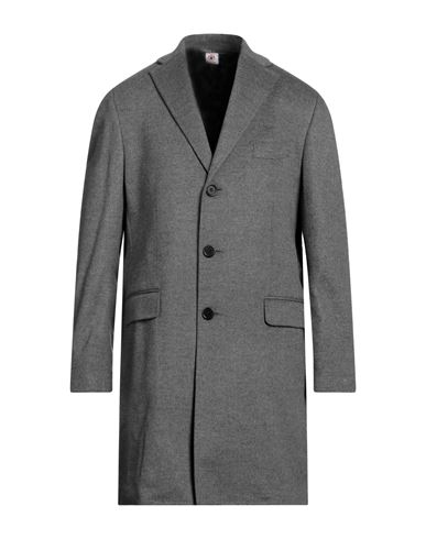Luigi Borrelli Napoli Man Coat Grey Size 46 Virgin Wool