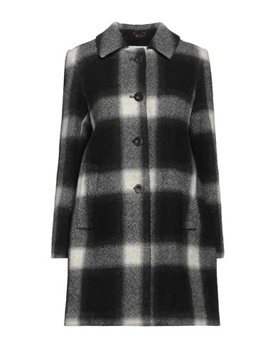 Paltò Woman Coat Black Size 6 Virgin Wool