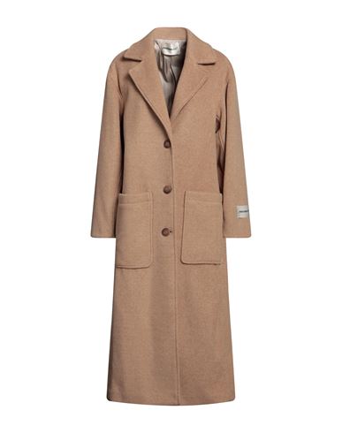 Hinnominate Woman Coat Dove Grey Size S Polyester, Viscose, Elastane