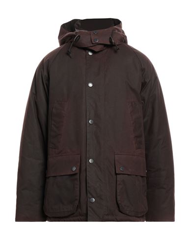 Barbour Man Jacket Cocoa Size Xxl Cotton In Brown