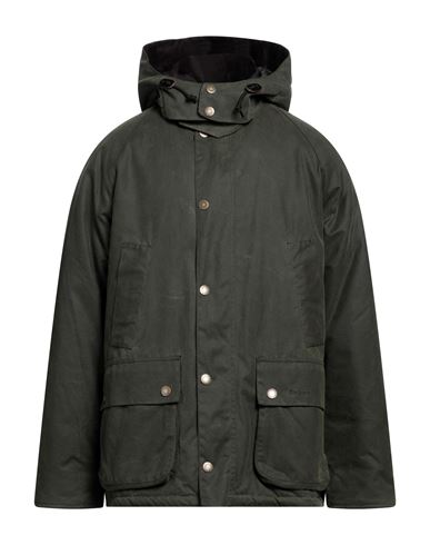 Barbour Man Jacket Military Green Size Xxl Cotton